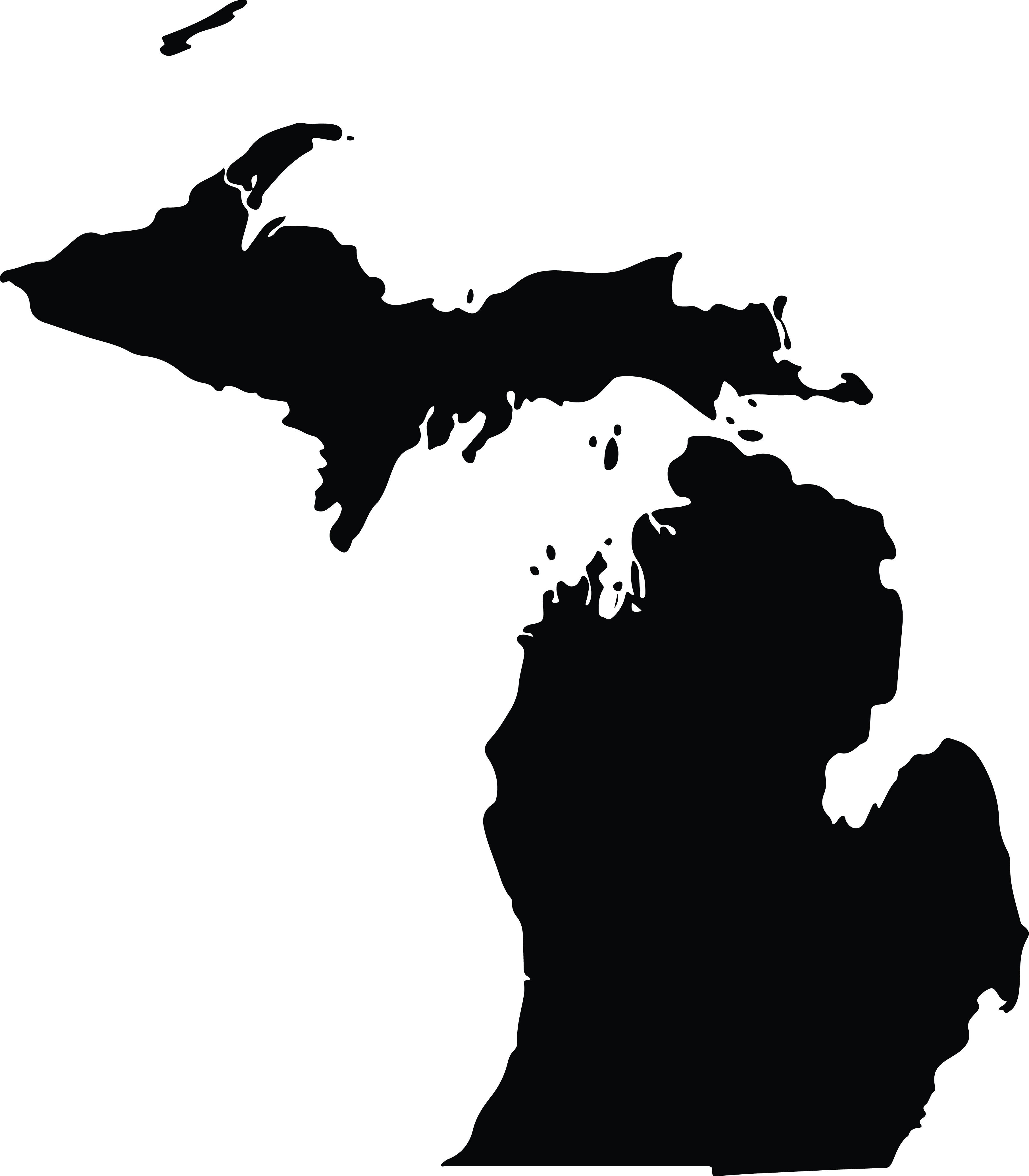 Outline of Michigan