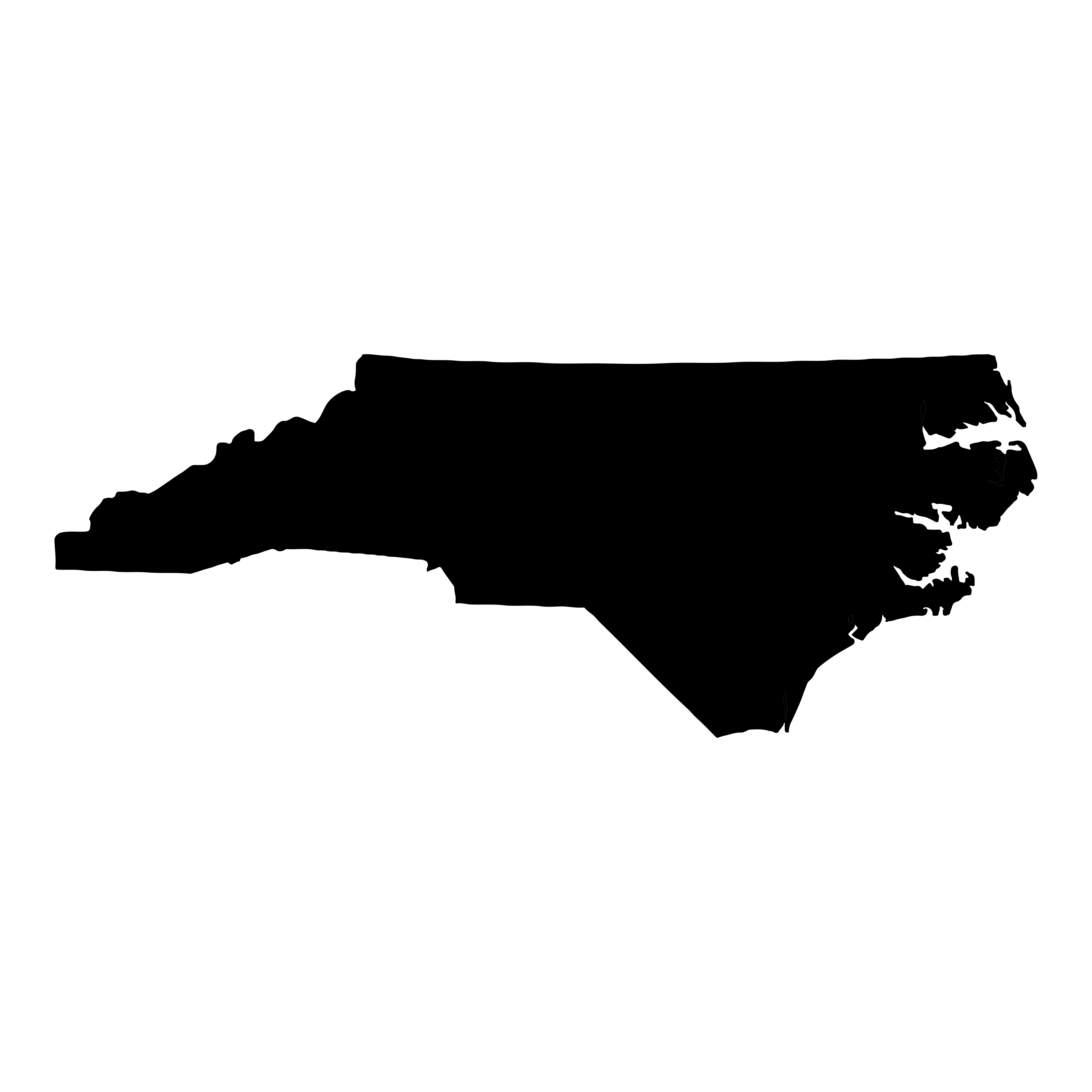 Outline of North Carolina