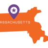 Massachusetts state outline