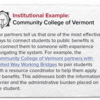institutional example